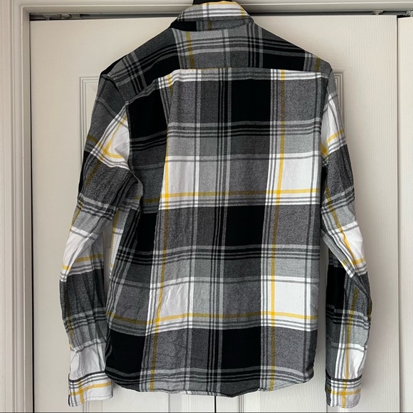 Express Plaid Flannel button down. EUC - Picture 6 of 8